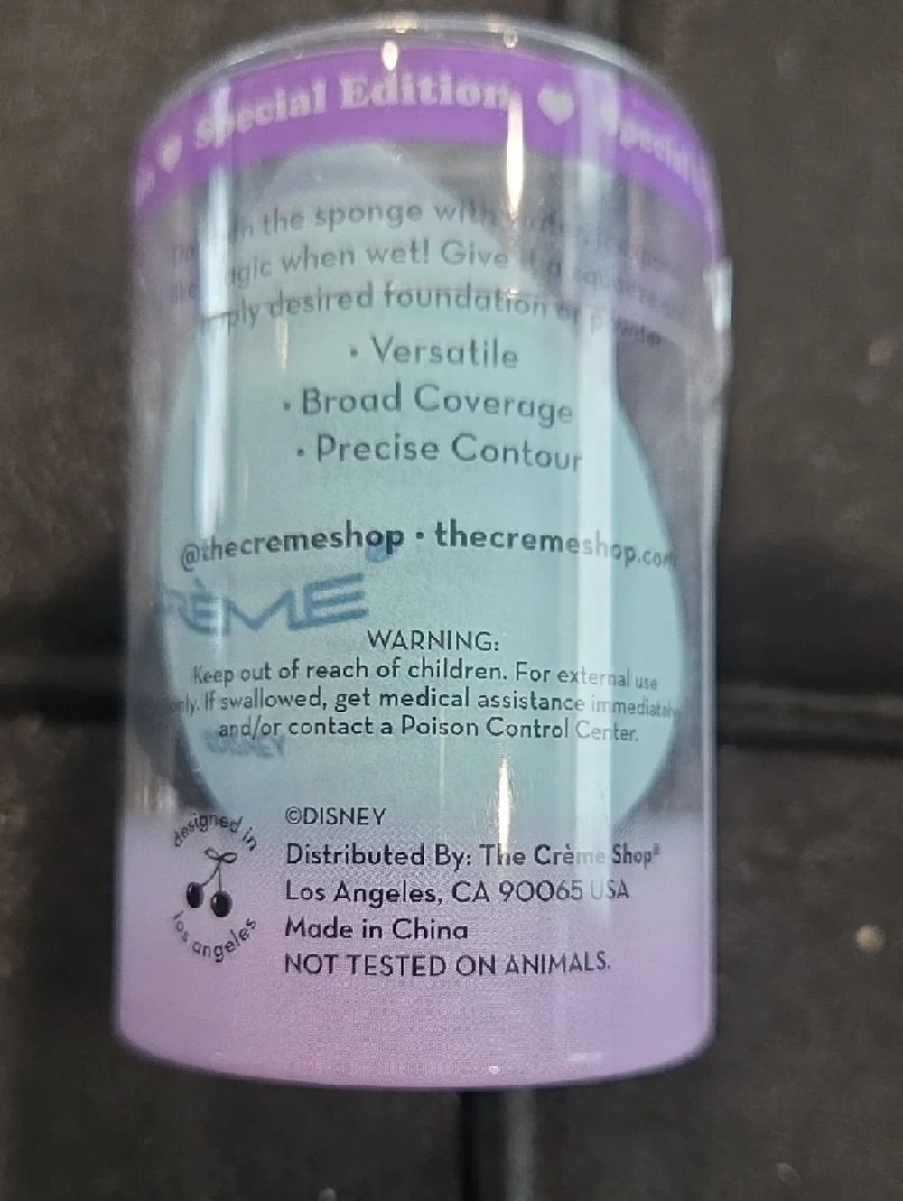 The Crème Shop x Disney Stitch Blue Pro-Blend Makeup Sponge